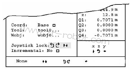 ABB機(jī)器人維修,手動操作機(jī)器人